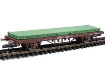 In der Spur 3010019 - TT - Ladeplattform 40 mit Blechboden - grün